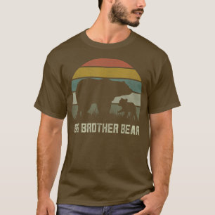 Funny Big Brother Bear Shirts, One Kid Cub Bro Sib T-Shirt