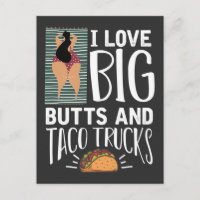 Funny Big Butt and Taco Lover