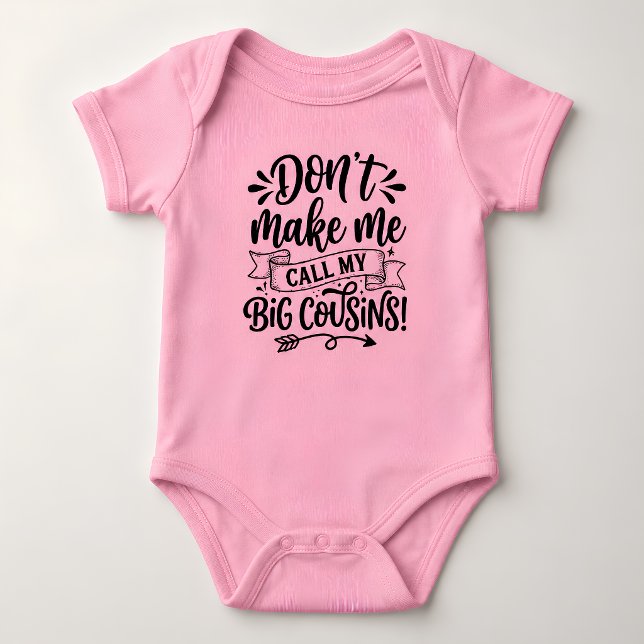 Funny Big Cousins Baby Bodysuit (Creator Uploaded)