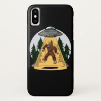 Funny Bigfoot Alien Abduction Space UFO