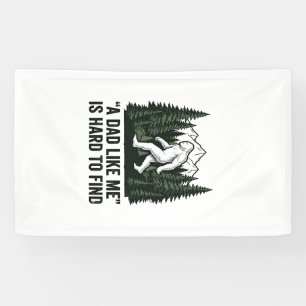 Funny Bigfoot Dad Vintage Forest Shirt Design_1 Banner