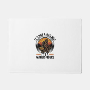 Funny Bigfoot Father Figure Beer Vintage T-Shirt D Doormat