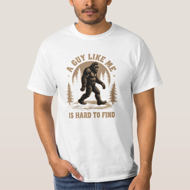 Funny Bigfoot Guy T-Shirt (Front)