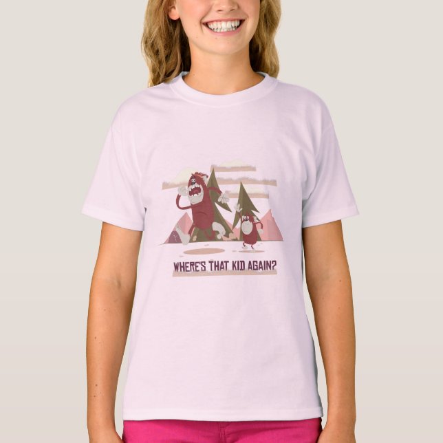 Funny Bigfoot Mum   T-Shirt (Front)