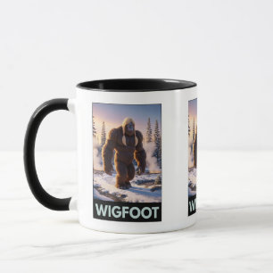 Funny Bigfoot Parody Mug