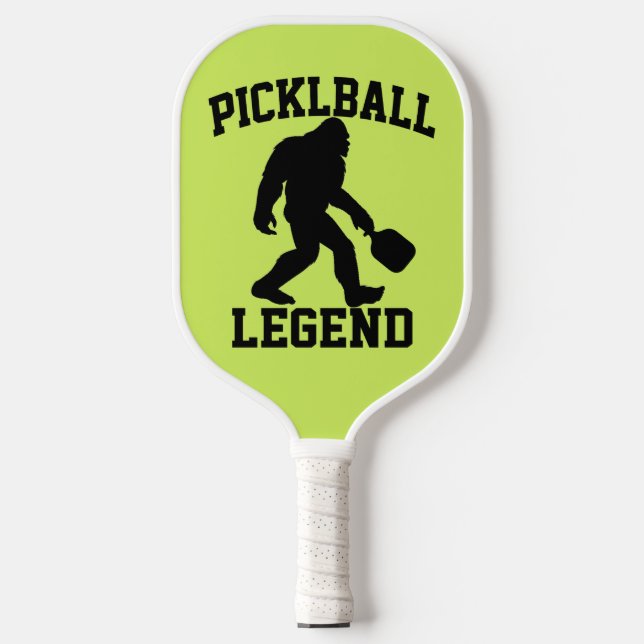 Funny Bigfoot Pickleball Legend  Paddle (Front)