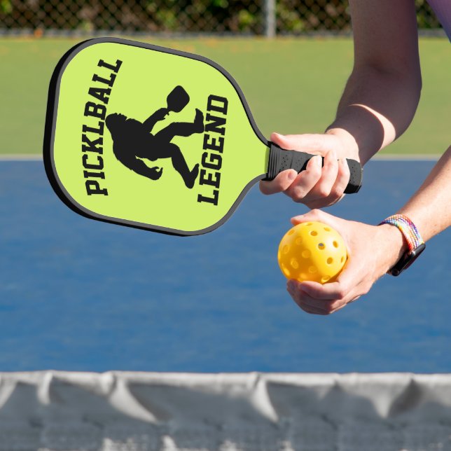 Funny Bigfoot Pickleball Legend  Paddle (Insitu)