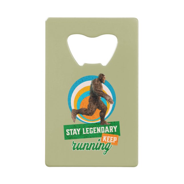 Funny Bigfoot Running Motivation (Front)