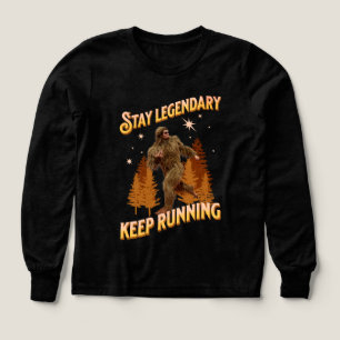 Funny Bigfoot Running Motivation