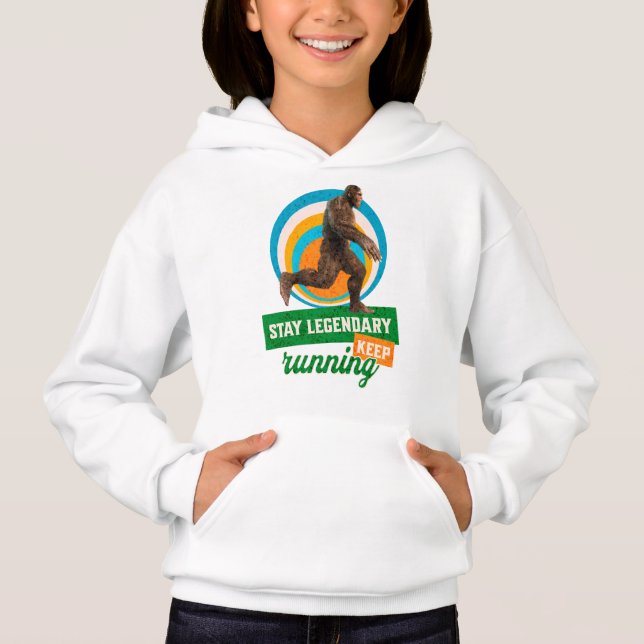 Funny Bigfoot Running Motivation (Front)