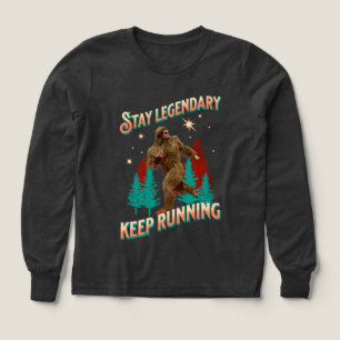 Funny Bigfoot Running Motivation