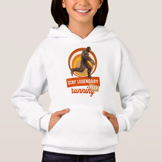 Funny Bigfoot Running Motivation (Front)