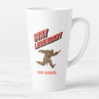 Funny Bigfoot Running Motivation