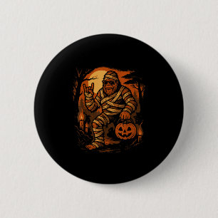 Funny Bigfoot Soky Halloween Sasquatch 6 Cm Round Badge