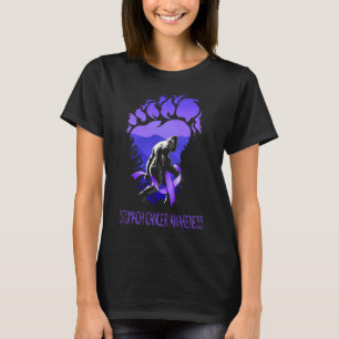 funny bigfoot supports stomach cancer awareness T-Shirt