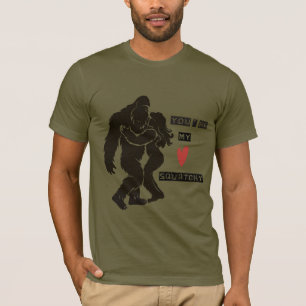 Funny BigFoot “You’re My Squatchy” Romantic Couple T-Shirt