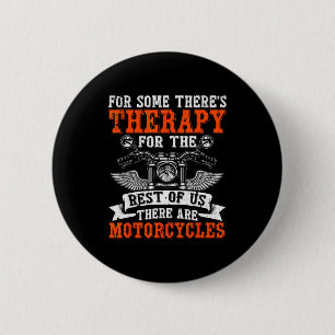 Funny Biker Art For Men Motorcycle Motorbike Rider 6 Cm Round Badge