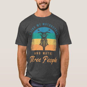 Funny Biker Saying For A Lover Of Motorcycle  607 T-Shirt