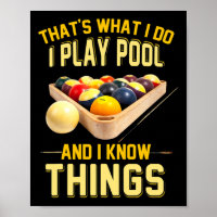 Funny Billards Shirts For Men