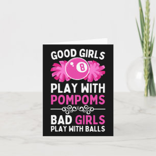 Funny Billiards For Women Girls 8 Ll Billiard Pool Card