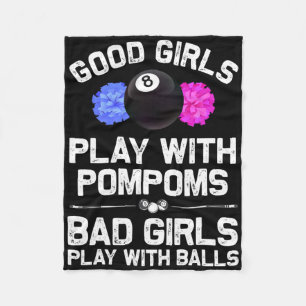 Funny Billiards For Women Girls 8 Ll Billiard Pool Fleece Blanket