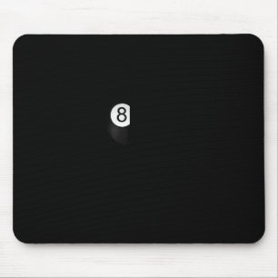 Funny Billiards Long-sleeve For 8-ll Pool Player Mouse Pad