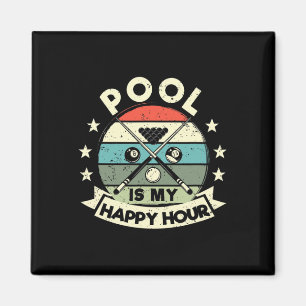 Funny Billiards Player Billard 8-ll Pool Is My Hap Magnet