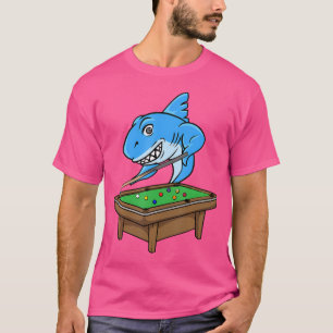 Funny Billiards Pool Shark Hall Snooker Joke Billi T-Shirt
