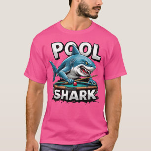 Funny Billiards Pool Shark Snooker Hall Joke Billi T-Shirt
