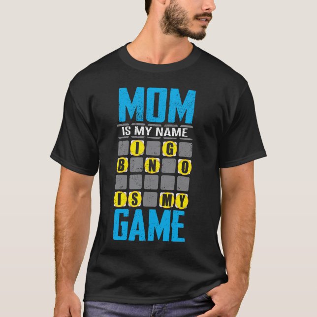 Funny Bingo Gift Mum T-Shirt (Front)