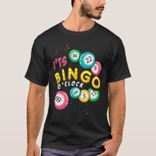 Funny Bingo Player Gambler Humour T-Shirt