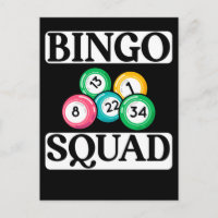 Funny Bingo Squad Saying Bingo