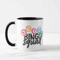 Funny Bingo squad word art