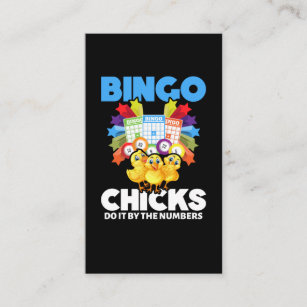 Funny Bingo Women Bingo Player Girls Business Card