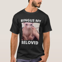 Funny Bingus My Beloved Hairless Sphinx Cat Bingus
