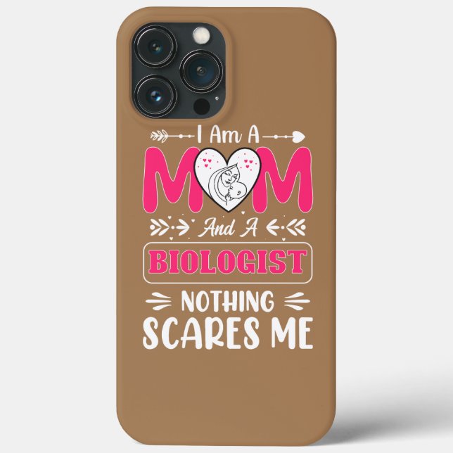 Funny Biologist Mum, Biologist Mum Funny Case-Mate iPhone Case (Back)