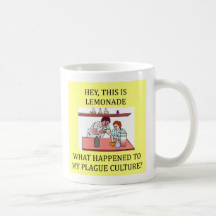 funny biology lab joke, funny biology lab joke coffee mug
