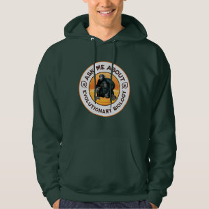 Funny Biology Teacher Evolution Humour Gift Hoodie