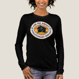 Funny Biology Teacher Evolution Humour Gift Tri-Blend Shirt