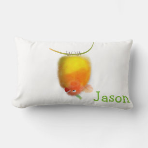 Funny bird pillow Baby collection by BabyLaia.