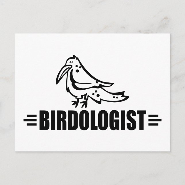 Funny Bird Postcard (Front)