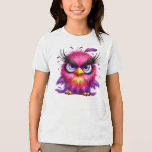 Funny Bird sublimation clipart Tri-Blend Shirt