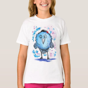 Funny Bird - Watercolor - Sweet T-Shirt