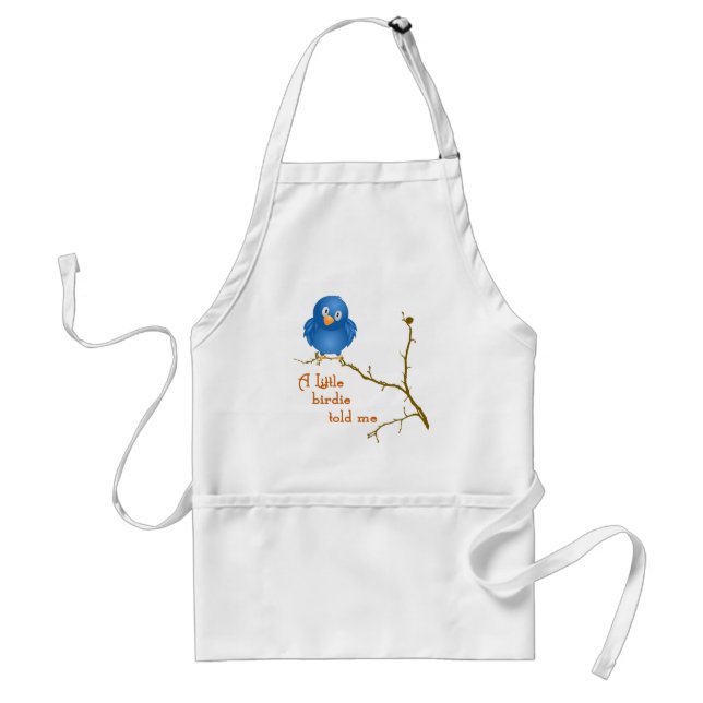 Funny Birdie Momism Apron (Front)