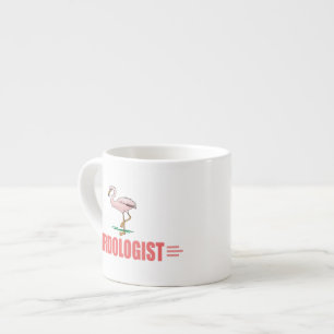 Funny Birding Flamingo Espresso Cup