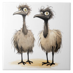 funny birds background tile