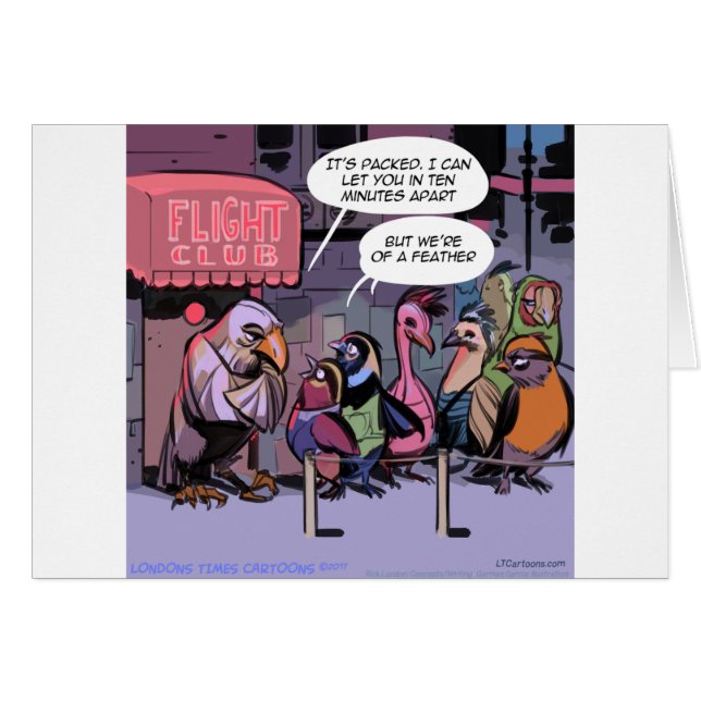 Funny Birds Of A Feather (Front Horizontal)