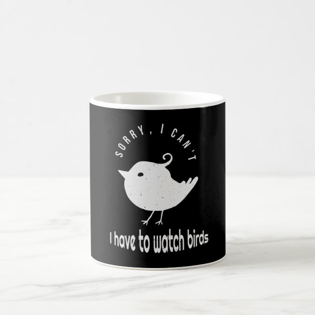 Funny Birdwatching Birder Quote Coffee Mug (Center)
