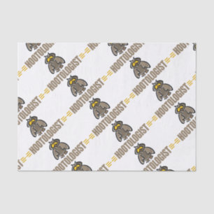 Funny Birdwatching Owl Tissue Paper