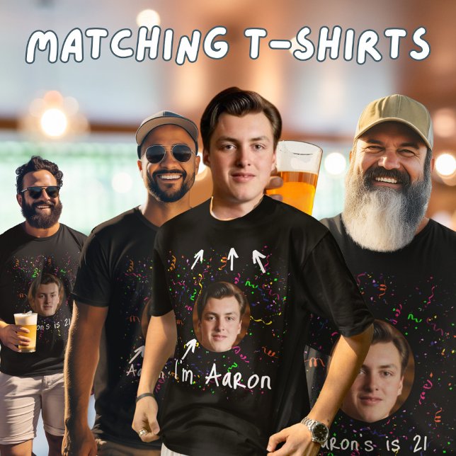 Funny Birthday Boy Group Party shirts (Creator Uploaded)